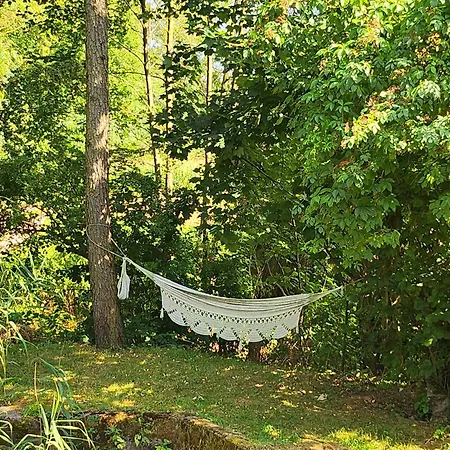 펜션 Offgrid Haus Am Angelteich Thallern