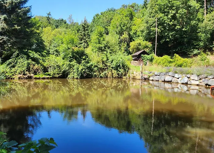 Offgrid Haus Am Angelteich Holiday home *