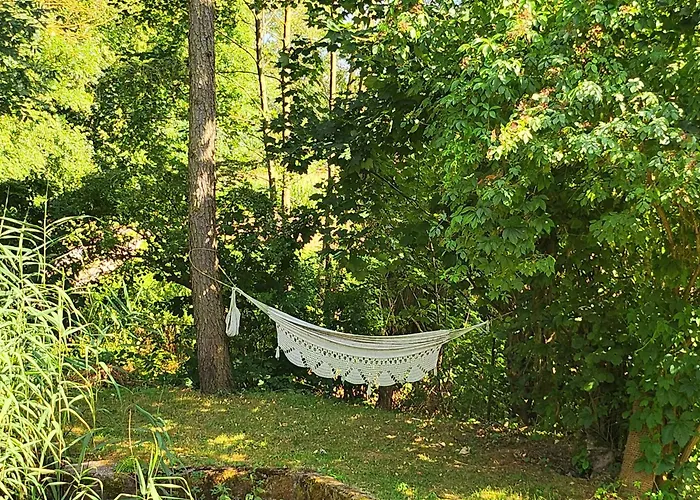 펜션 Offgrid Haus Am Angelteich Thallern